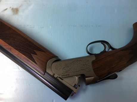 Vendo escopeta fabarm elox especial becada súper ligera con un cañón fijo estriado y otro con boquillas 00