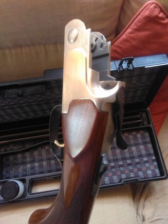 Vendo escopeta superpuesta válida para tiro y caza. No tiene casi uso, la vendo por falta de tiempo. Esta 102