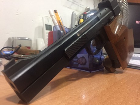 Hola compañeros, acabo de adquirir una hammerli 208 en un gran estado,funciona de lujo,he tirado en pocos 71