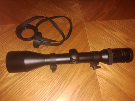 Visor Swarovski Habicht 3-12x50 en perfecto estado, con anillas QRW altas desmontables. Tubo de 30mm y 01