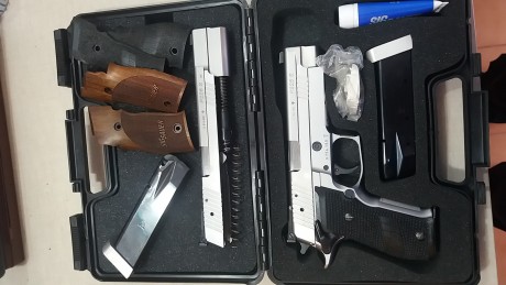 Vendo mi Sig Sauer P226 X-Five con el carro de X-Six siendo el unico propietario y en un estado excelente, 02