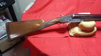 vendo escopeta paralela Victor Sarasqueta Mod 203, fab. 1973, expulsora, gatillos articulados, valvulas 02