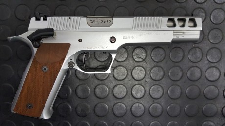 Se vende por falta de uso, y por ir dejando la aficion, pistola semiautomática Pardini GT-9- de 6 pulgadas.
El 01