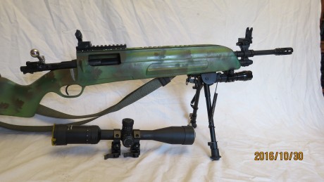 Carabina Lr 22 de GSG (German Spors Guns), Por 550 euros, Fabricada en Alemania e inspirada en el famoso 30