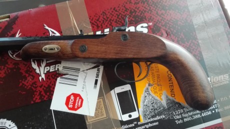 Vendo pistola Ardesa calibre 45 percusion , esta nueva sin uso ,aun conserva su caja original .
Precio 10