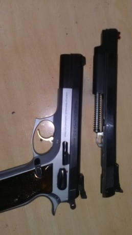 Vendo Tanfoglio  9 mm Parabellum The Ultra IPSC  de 5" y Kit Gold Match de 6".de 9 mm.-
Dos 02