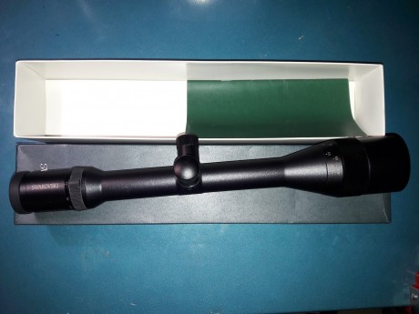 Buenas..

Pongo a la venta mi visor Swarovski Habicht 6-24x50 con torretas balisticas sobredimensionadas 00