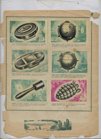 Hola. Hace tiempo me regalaron una joya. Se trata de un albun de cromos de armas que es una pasada. No 92