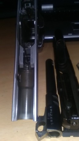 Vendo Tanfoglio  9 mm Parabellum The Ultra IPSC  de 5" y Kit Gold Match de 6".de 9 mm.-
Dos 12