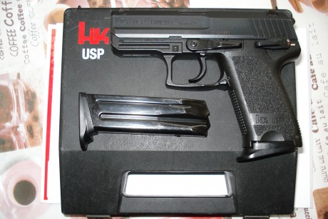 Buenos días 

Vendo la pistola  que detallo a continuación 

Marca: H & K
Modelo: USP Compact
Calibre: 00