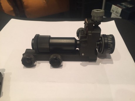  VENDIDO¡¡¡¡ Buenos días: Vendo Diopter Anschutz con varios extras, lleva tubo antireflejos Gehmann, lleva 02