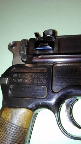 VENDO PISTOLA MAUSER C96 EN PERFECTO ESTADO DE TIRO E INSCRITA EN EL LIBRO DE COLECCIONISTA. CALIBRE 7.63.TODAS 01