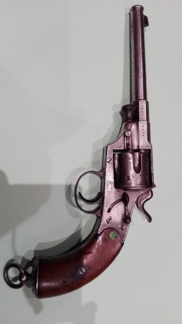 VENDO REVOLVER PRUSIANO MODELO 1879 CALIBRE 10,55 INSCRITO EN LIBRO DE COLECCIONISTA EN PERFECTO ESTADO. 01