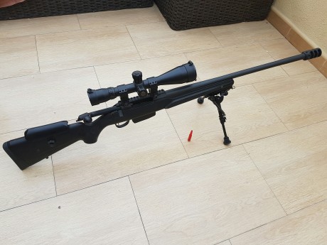 Rifle TIKKA T3 308 tactical ... en venta

Tikka T3 TAC 308 (2100$)
Freno boca TRG (238$)
Anillas S.Macht 11