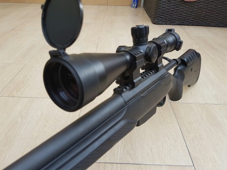 Rifle TIKKA T3 308 tactical ... en venta

Tikka T3 TAC 308 (2100$)
Freno boca TRG (238$)
Anillas S.Macht 22