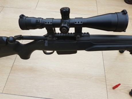 Rifle TIKKA T3 308 tactical ... en venta

Tikka T3 TAC 308 (2100$)
Freno boca TRG (238$)
Anillas S.Macht 21