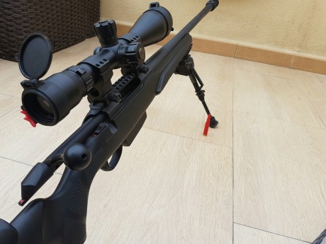 Rifle TIKKA T3 308 tactical ... en venta

Tikka T3 TAC 308 (2100$)
Freno boca TRG (238$)
Anillas S.Macht 20