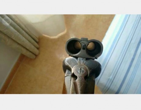 vendo escopeta paralela pioner , caño de 66 ( sin cortar ) , 4 y 2 estrellas , maderas en perfecto estado 00