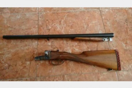vendo escopeta paralela pioner , caño de 66 ( sin cortar ) , 4 y 2 estrellas , maderas en perfecto estado 12