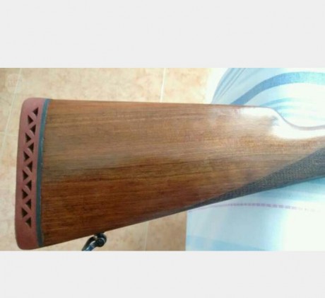 vendo escopeta paralela pioner , caño de 66 ( sin cortar ) , 4 y 2 estrellas , maderas en perfecto estado 11