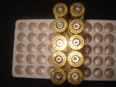 Hola chatos,

Vendo 150 vainas RWS calibre 8X57 JS de la prestigiosa linea de tiro sobre blanco movil 00
