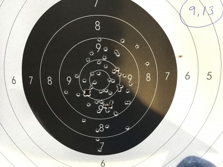 Hola compañeros, acabo de adquirir una hammerli 208 en un gran estado,funciona de lujo,he tirado en pocos 121
