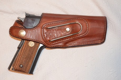 Hola
Vendo mi pistola COT 1911 National Match MI RANGE del calibre 38 WC
Fue la pistola más precisa prepara 12