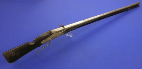 Voy a colocar unas fotos de un arma larga alemana de llave de mecha del siglo XVI. 01