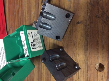 Vendo una turquesa de la marca RCBS del calibre .357" RN en 158gr. en muy buen estado (usada en tan 02