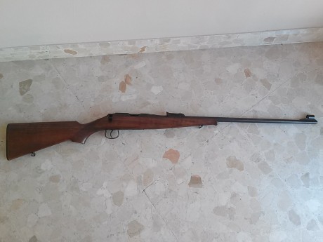 Hola a todos:
Carabina CZ Mod.2 .22lr por arma de avancarga o arma corta de aire de mi interés.
Podrían 00
