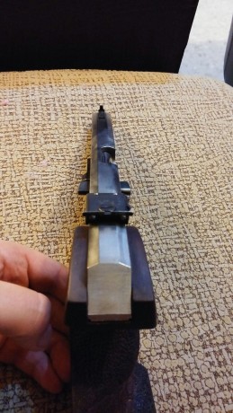 Vendo walther en acero pulido , con una gran precisión y fiabilidad la entrego con maletin y 2 cargadores. 00