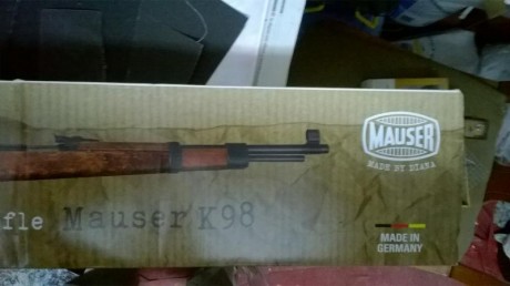 Buenas tardes,compañeros, os pongo un par de fotos de lo que me ha llegado hoy, solo de la caja, lo de 150