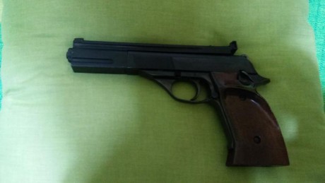 VENDO ASTRA TS22 POR ABANDONAR LA MODALIDAD.
LLEVA CARGADOR DE 10 BALAS.
CACHA DE MADERA.
INTERESADOS 00