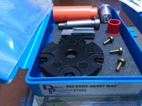 Vendo pack (dies+conversor) para recarga del cal 38sp/357Mg, con máquina Dillon 650. Están sin estrenar.
Precio: 01