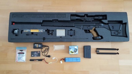 VENDO MARUI PSG-1 ELECTRIC SNIPER RIFLE
Se encuentra en Valladolid
 NUEVO PRECIO: 250 euros (portes incluidos) 32