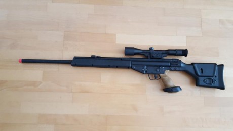 VENDO MARUI PSG-1 ELECTRIC SNIPER RIFLE
Se encuentra en Valladolid
 NUEVO PRECIO: 250 euros (portes incluidos) 31