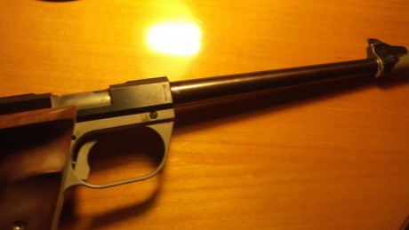 Vendo hammerli 120  en perfecto estado con su cacha original y otra anatómica.por 150 e..más gastos.saludos 130