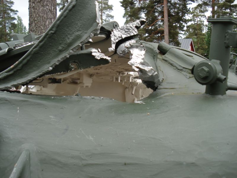 Empiezo mi serie dedicada al museo de carro de combate de Parola mostrandoos las torres, de T72,T62 asi 40