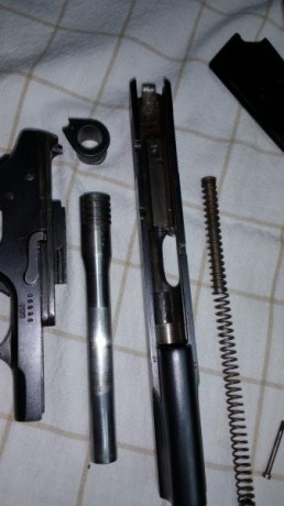 vendo   pistola. funda y portes 1300 €  calibre 9 milímetros en tiro libro de coleccionista envio incluido 111