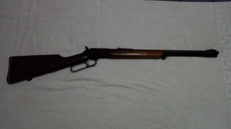 Hola.

Vendo Carabina Marlin en calibre 22 LR, el arma esta en Barcelona, y la vendo en 200€.

Adjunto 01