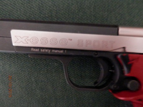 Hola, pistola hammerli, en perfecto estado, poco uso, funciona perfectamente, con su caja, herramientas 72