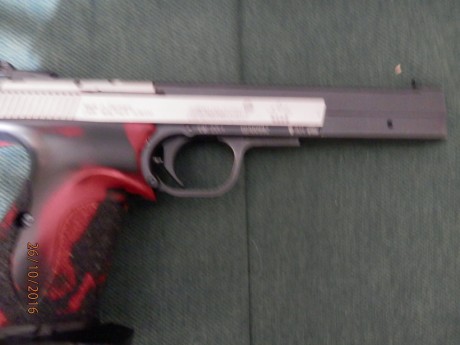 Hola, pistola hammerli, en perfecto estado, poco uso, funciona perfectamente, con su caja, herramientas 70
