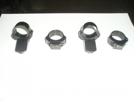 Pongo de nuevo a la venta anillas Apell de 26mm, originales y en perfecto estado, para altura de hasta 01