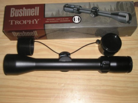 Vendo Bushnell Trophy 1,5-6-44 es nuevo a estrenar, no se ha usado, ni puesto anillas siquiera, lo compre 11