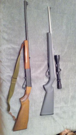 Se venden dos carabinas del calibre 22. Solo se han utilizado 2 veces. su precio 200€ cada una. Interesados 00