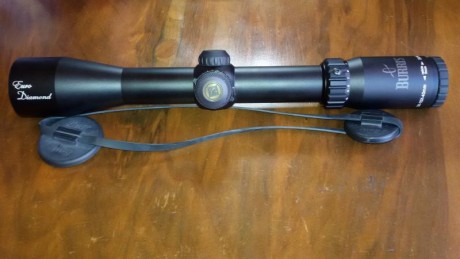 Vendo visor Burris Eurodiamond 3x10x40 retícula tipo 4 german iluminada.
El visor está como nuevo, sin 00