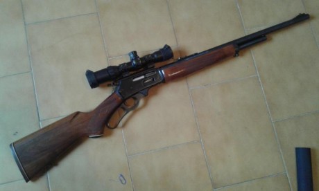 Cambiaría mi  Marlin  444  ( excelente estado,  poco mas  de 100  disparos,  no he cazado ni una sola 00