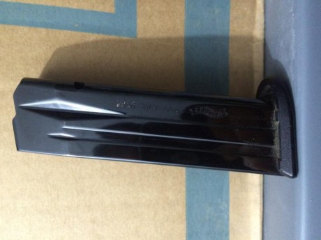 Vendo cargador original para la Walther P-99, calibre 9mm, metálico , 15 cartuchos.

Precio   30 €  . 02