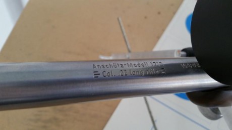 Por cambio de modalidad, Vendo Anschutz 1710 cañón Inoxidable, visor Weaver T36, bipode,  cantonera regulable, 00