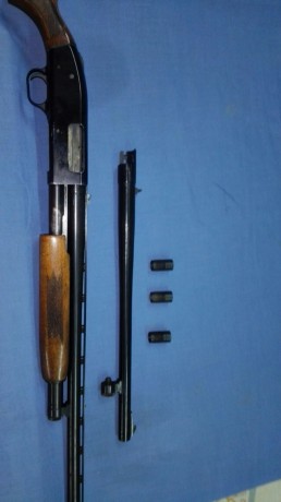 Mi compadre Jose Luis vende esta mossberg 500 combo
 Esta con muy poco uso, apenas, pues tenia una superpuesta.
 01